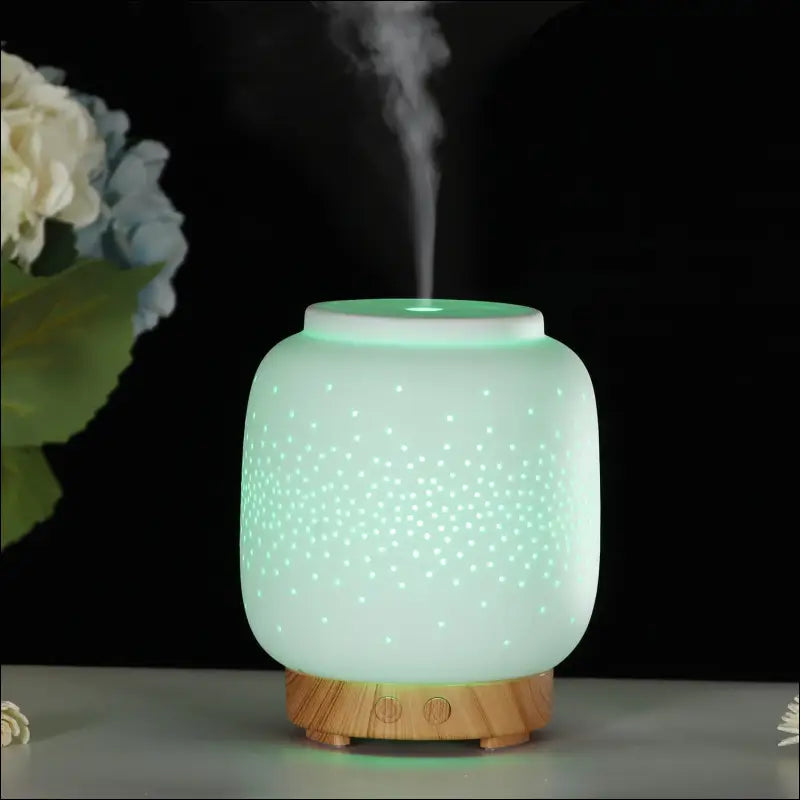 100ml Keramische Aroma Diffuser - Stille Luchtbevochtiger - difusser