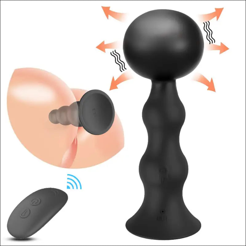 Adult Sex Products - Remote Control Silicone Vibrator - Vibrerend dildo