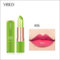 Aloe Vera Moisturizing Jelly Lipstick - Kleurveranderend - 06#Ruby Rood - lippen verzorging