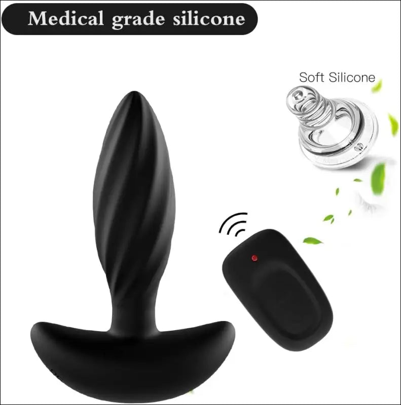 Anaal Vibrator Butt Plug Trainer - 16 Vibratie Modes Waterproof - anale stimulator