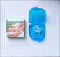 Anti Snurken Tong Sleeve - Silicone Respirator - Blauwe cover met tong cover and color box - slapen