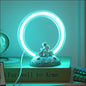 Astronaut Nightlight - Creatief LED-geschenk voor Slaapkamerdecoratie - Cycling Astronaut - LED Light Blauw / 15*16cm