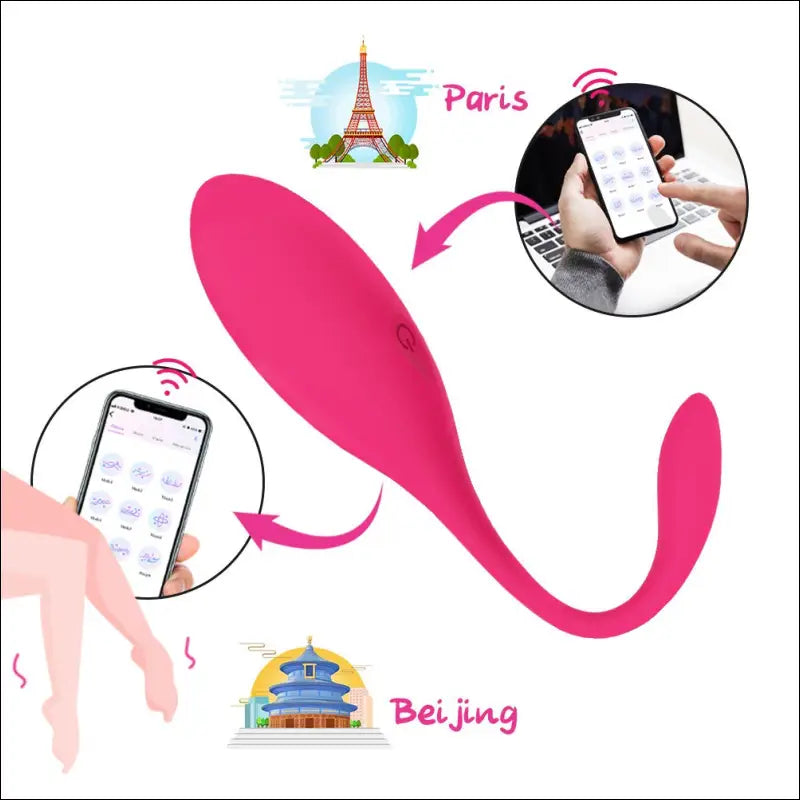 Bluetooth App Vibrator - G Spot Stimulator for Women - vibrator ei