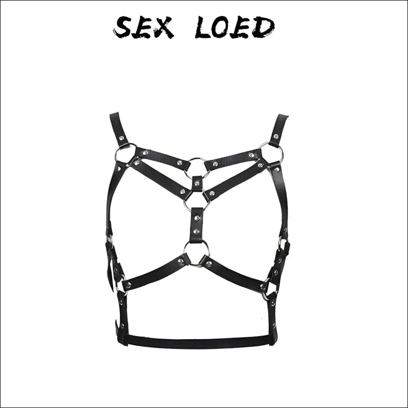 Bondage - PU Leather lingerie set - Top - lingerie set