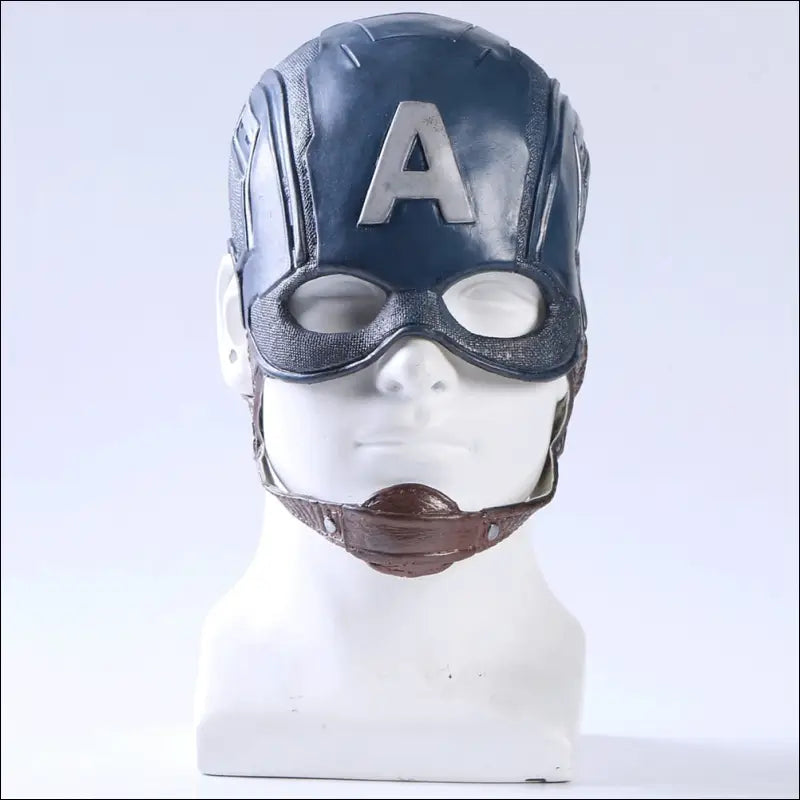 Captain America Latex Masker - Avengers Civil War Cosplay Kostuum Masker - masker