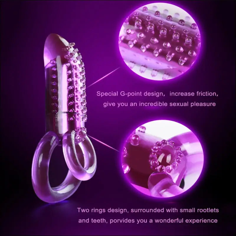 Clitoris Vibrator - Silicone Stimulator - Vibrerend dildo