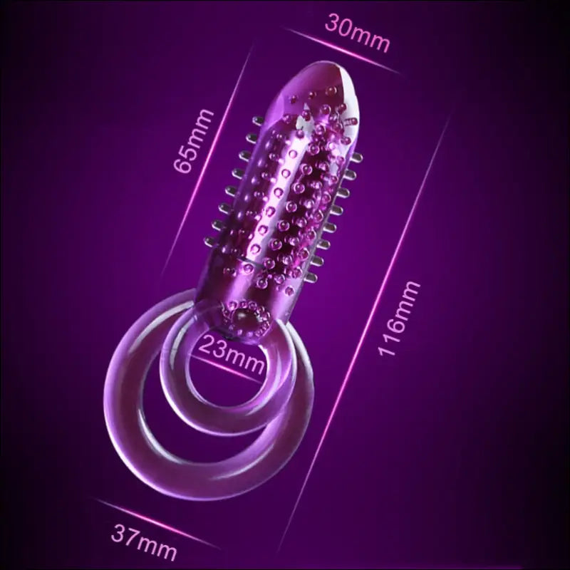 Clitoris Vibrator - Silicone Stimulator - Vibrerend dildo