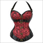 Corset Luxury Sexy Lingerie - Gothic Shapewear - Rood 207 / S - lingerie