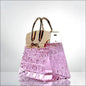 Crystal Bag Table Lamp - High-end Decorative Ornament - Goddess crystal bag table lamp (roze) / 15*7.7*15.5cm - lamp