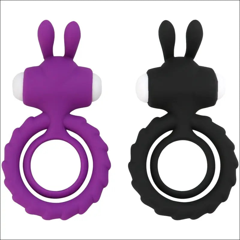 Dual Vibrerende Cock Ring - Silicone Penis Ring - cock ring