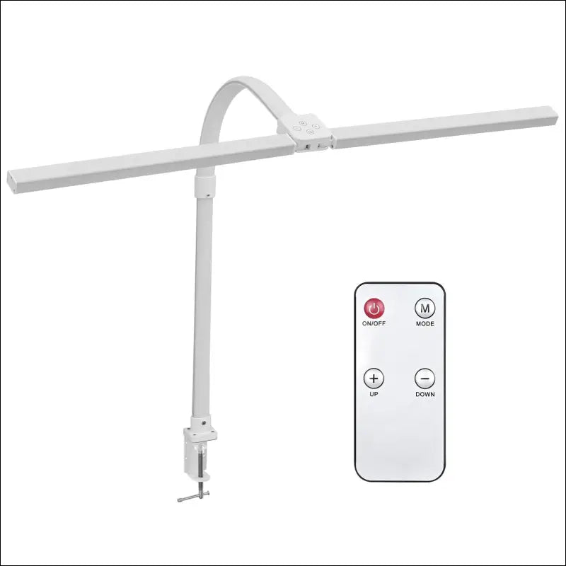 Dubbele Bureau Lamp - Oogbescherming voor Computer Scherm - Wit clip style / EU - lamp