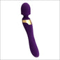 Dubbele Vibrerende Massage Stick - Erotische Stimulatie G-spot - Paars - massage vibrator