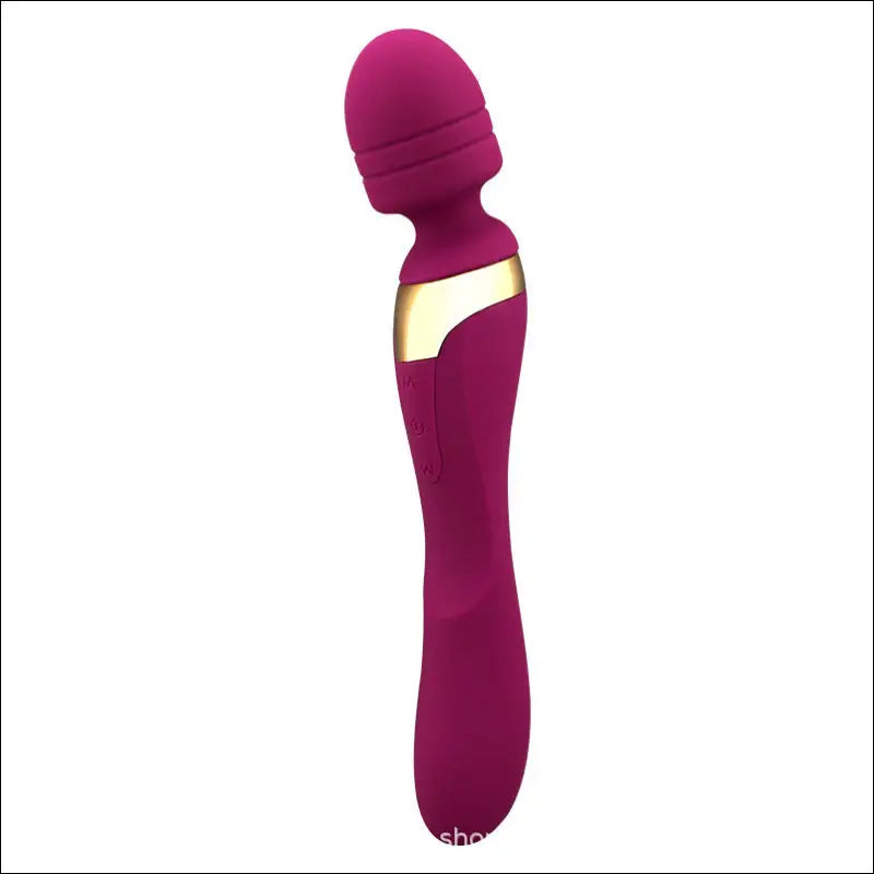 Dubbele Vibrerende Massage Stick - Erotische Stimulatie G-spot - Roze Red - massage vibrator