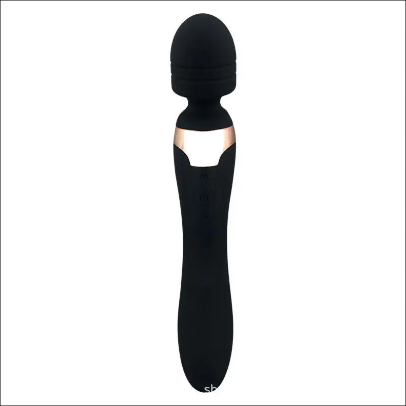 Dubbele Vibrerende Massage Stick - Erotische Stimulatie G-spot - Zwart - massage vibrator