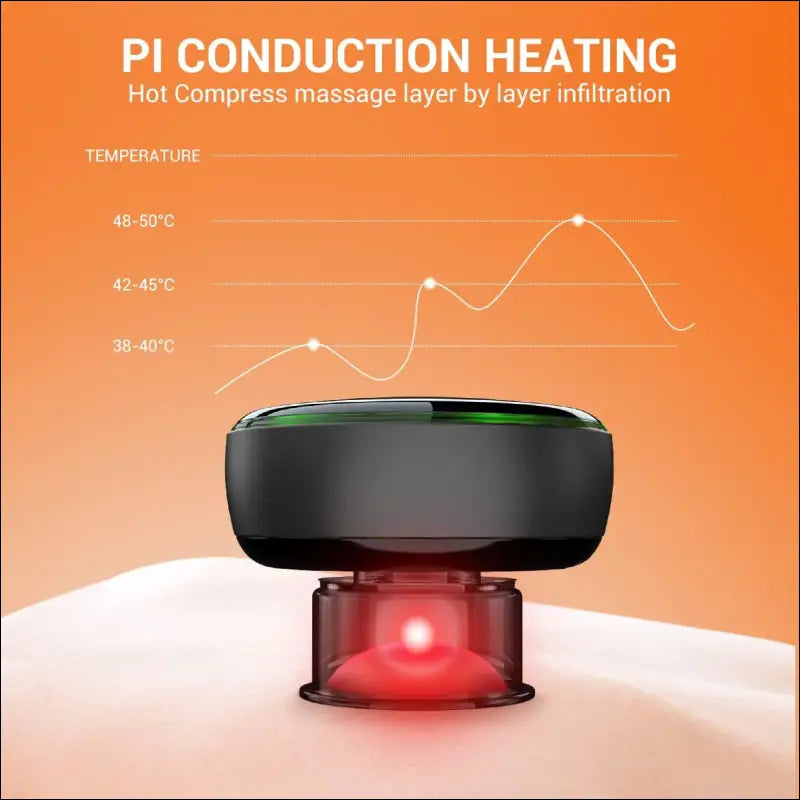 Elektrische Smart Cupping Therapy Set - Roodlichttherapie - Massage tool