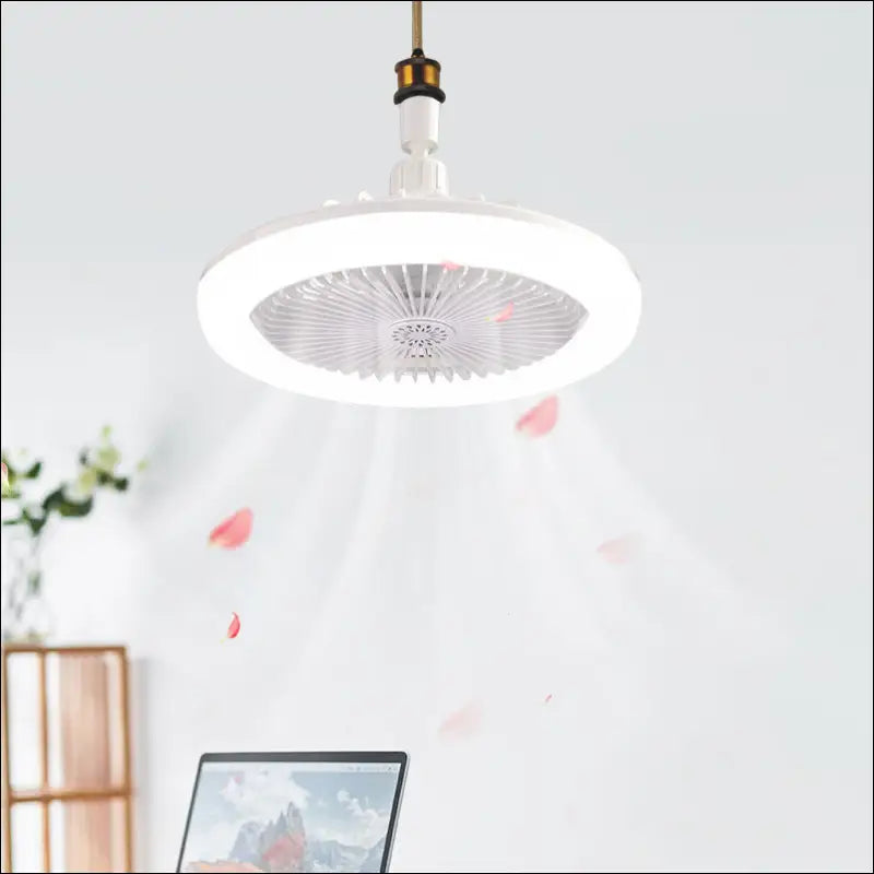 Eprolo Plafondventilator met Afstandsbediening - Verlichtingslamp Aromatherapie - Plafondventilator