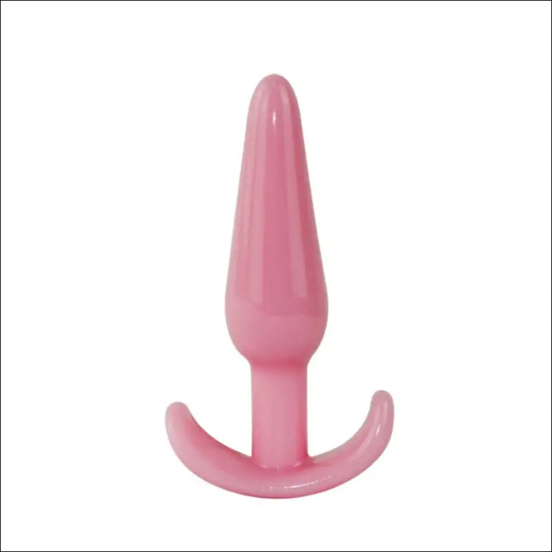 Eprolo Posterior Silicone Anal Plug - Voor beginners tot gevorderden - Pink Upgraded version