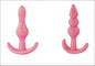 Eprolo Posterior Silicone Anal Plug - Voor beginners tot gevorderden - Pink 2 anal plugs