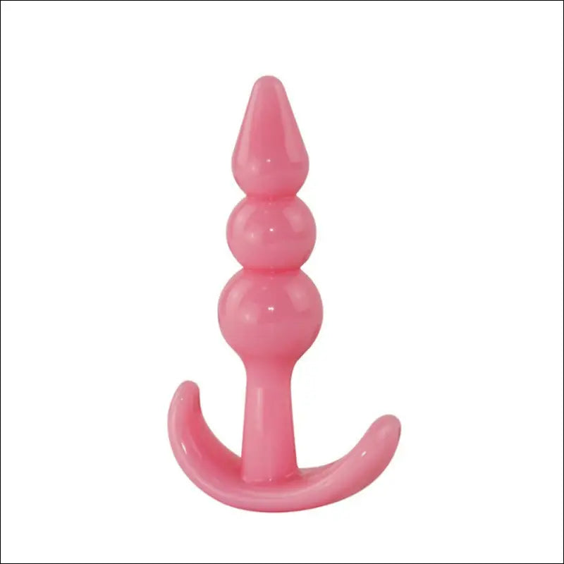 Eprolo Posterior Silicone Anal Plug - Voor beginners tot gevorderden - Pink Advanced version