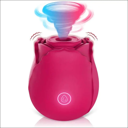 Eprolo Roos Clitoris Stimulatie Vibrator - Zuigfunctie 7 Intense Opties