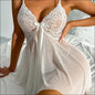 eprolo Set Kanten Jurk & Slip - Sexy Look met Kant - white / S