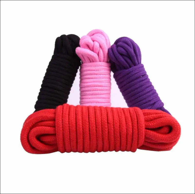 Eprolo Sexy 5M Cotton Bondage Rope - Roleplay Slave Toys