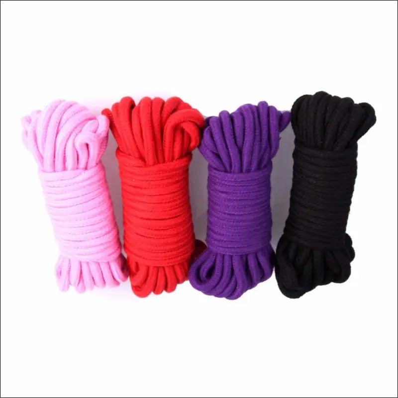 Eprolo Sexy 5M Cotton Bondage Rope - Roleplay Slave Toys