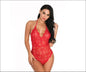 Eprolo Sexy Lingerie - Katoenmix Maat S-XXL - red / S