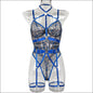 Eprolo Sexy Lingerie Met Beugel - Body Shaping Zomerpak - Polyester - Blue / S