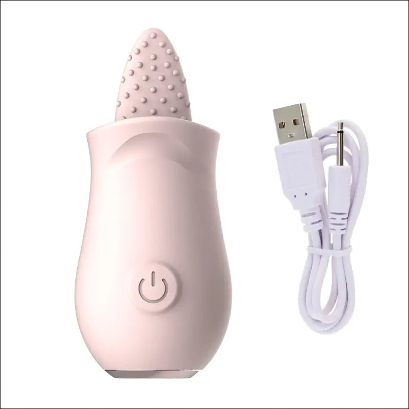 Eprolo Soft Tongue Licking Vibrator - Clitorale Stimulator G spot Seksspeeltje - China / Pink