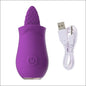 Eprolo Soft Tongue Licking Vibrator - Clitorale Stimulator G spot Seksspeeltje - China / Purple