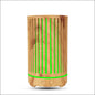 Eprolo Verticale Holle Aroma Diffuser - Stille Luchtbevochtiger voor Slaapkamer - Light Wood Grain / US Plug