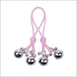 Eprolo Women’s Sexy Lingerie Toys - Nipple Clamps for Couples - Silver