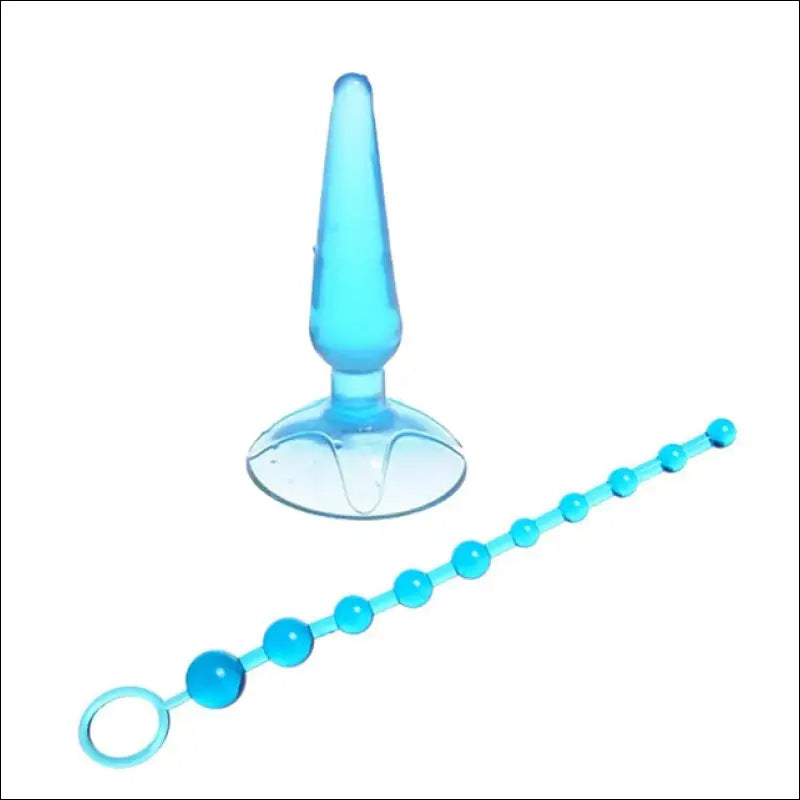 G-spot Dildo Vibrator met Zuignap - Anaal Sex Speeltjes - 2pcs Blauw - dildo