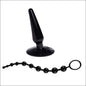 G-spot Dildo Vibrator met Zuignap - Anaal Sex Speeltjes - 2pcs Zwart - dildo