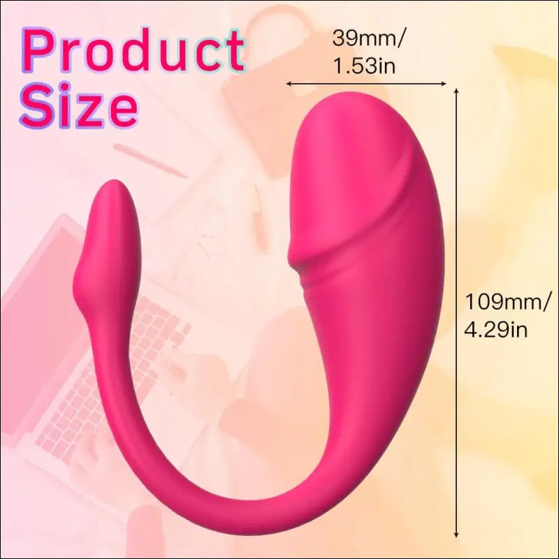 G-Spot Egg Vibrator met APP Control - Waterproof Prostaat Massager