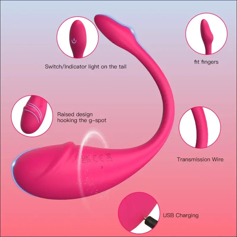 G-Spot Egg Vibrator met APP Control - Waterproof Prostaat Massager