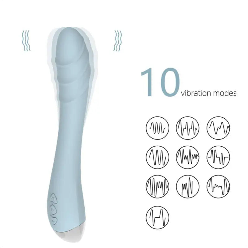 G-Spot Stimulator - USB Oplaadbaar 10 Snelheden - Vibrerend ei dildo