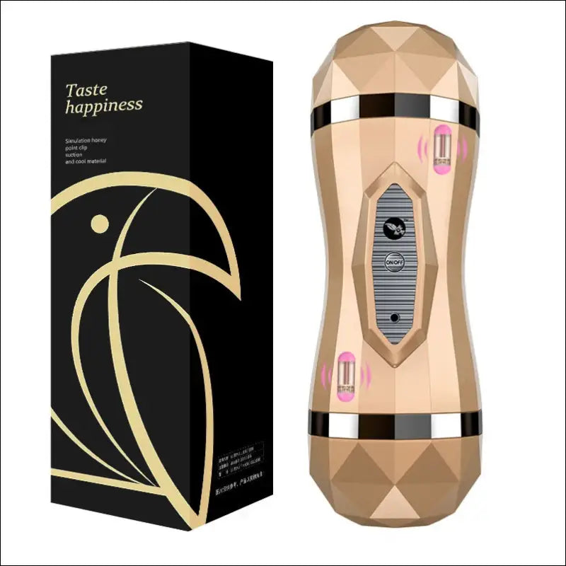 Gelugee Male Masturbator Vibrator - Realistische Vagina 36 Vibratie Standen - Vibration