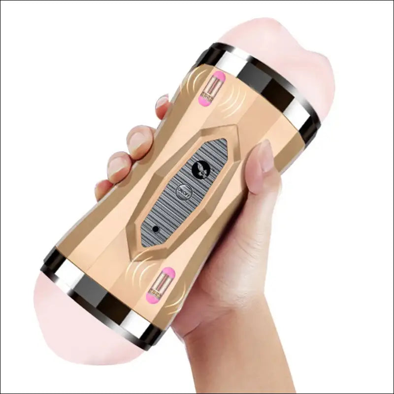 Gelugee Male Masturbator Vibrator - Realistische Vagina 36 Vibratie Standen