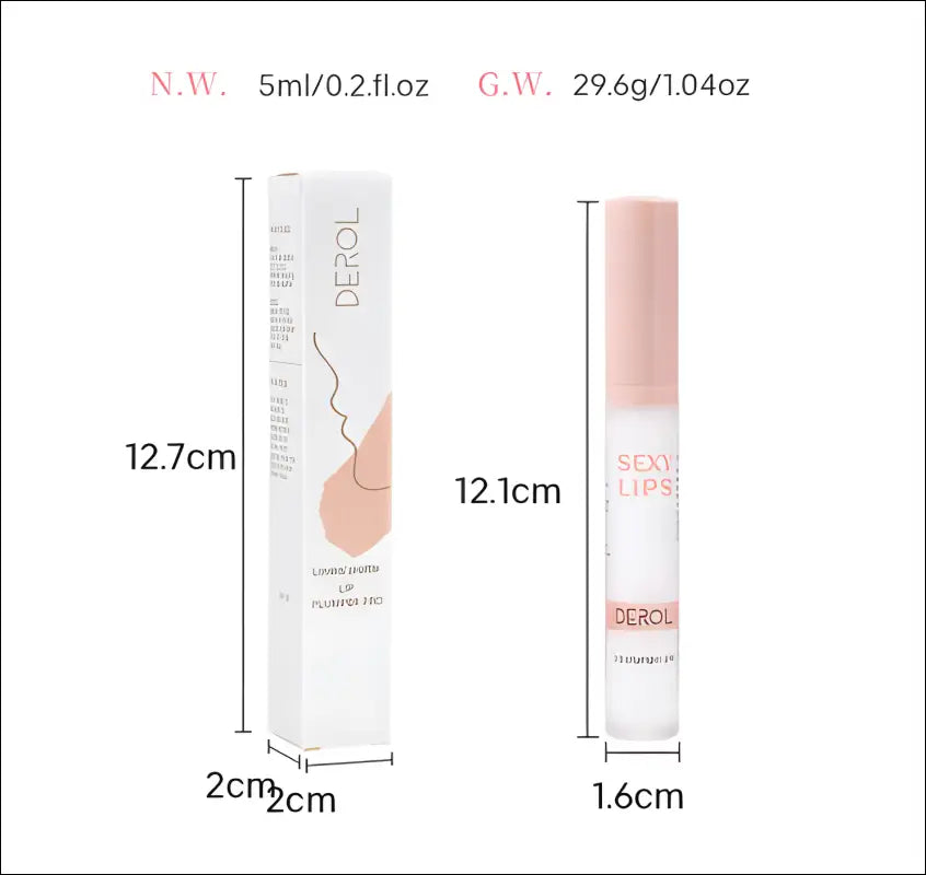 Ginger Mint Lip Plumping Liquid - Verhoogt volume en hydrateert - DR026 - lippen verzorging