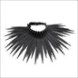 Gothic PU leren lange kraag Ketting - Punk Jewelry - Kraag kleding