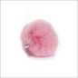 Grappige Metaal Anal Plug - Vossenstaart voor Volwassenen - Hairball-Pink - butt plug