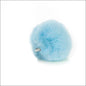 Grappige Metaal Anal Plug - Vossenstaart voor Volwassenen - Hairball-Light Blue - butt plug