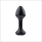 Grappige Metaal Anal Plug - Vossenstaart voor Volwassenen - Black Small - butt plug