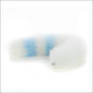 Grappige Metaal Anal Plug - Vossenstaart voor Volwassenen - White Light Blue 2 bar - butt plug