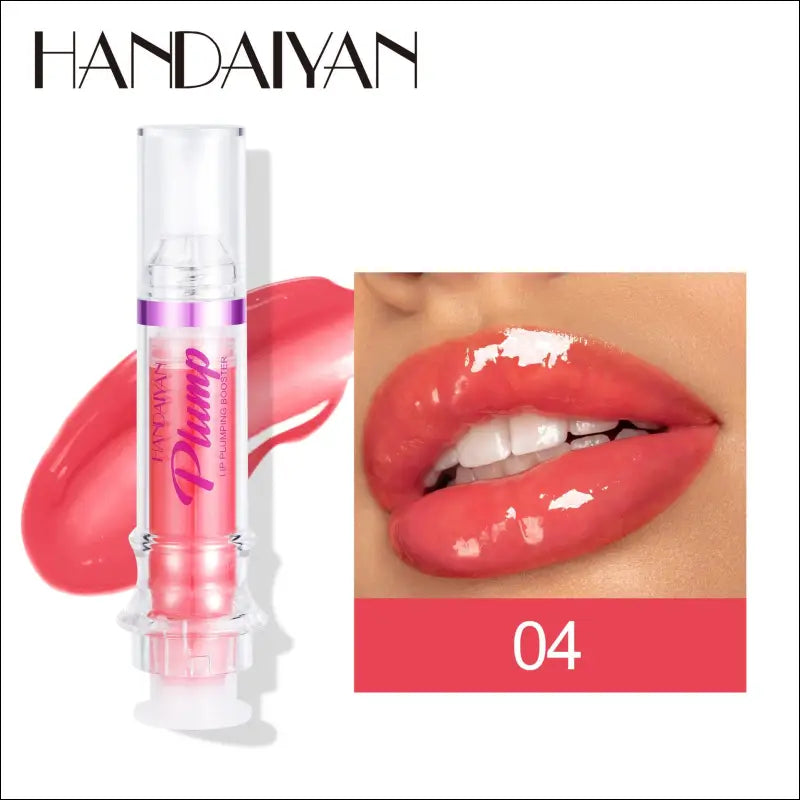 HANDAIYAN PLUMP & POUT Lip Plumping Gloss - Extreme Shine Crystal Volume - 4#