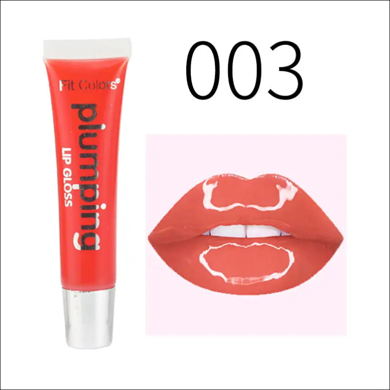 Jelly Oil Plump Lip Gloss - eprolo Lip Makeup Bijwerking Lipstick - 03# VV Abundant Lip / 12g - lippen verzorging