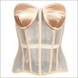 Kanten Shaping Corset - Apricot / XXS - kleding