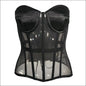 Kanten Shaping Corset - Zwart / XXS - kleding